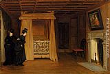 Chamber Paintings - A Visit To The Haunted Chamber by William Frederick Yeames